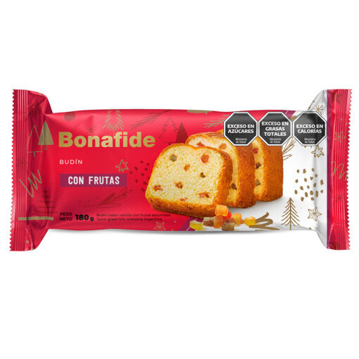 Budin con fruta